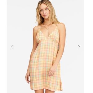 NWT Billabong Just Add Sun Mini Slip Dress